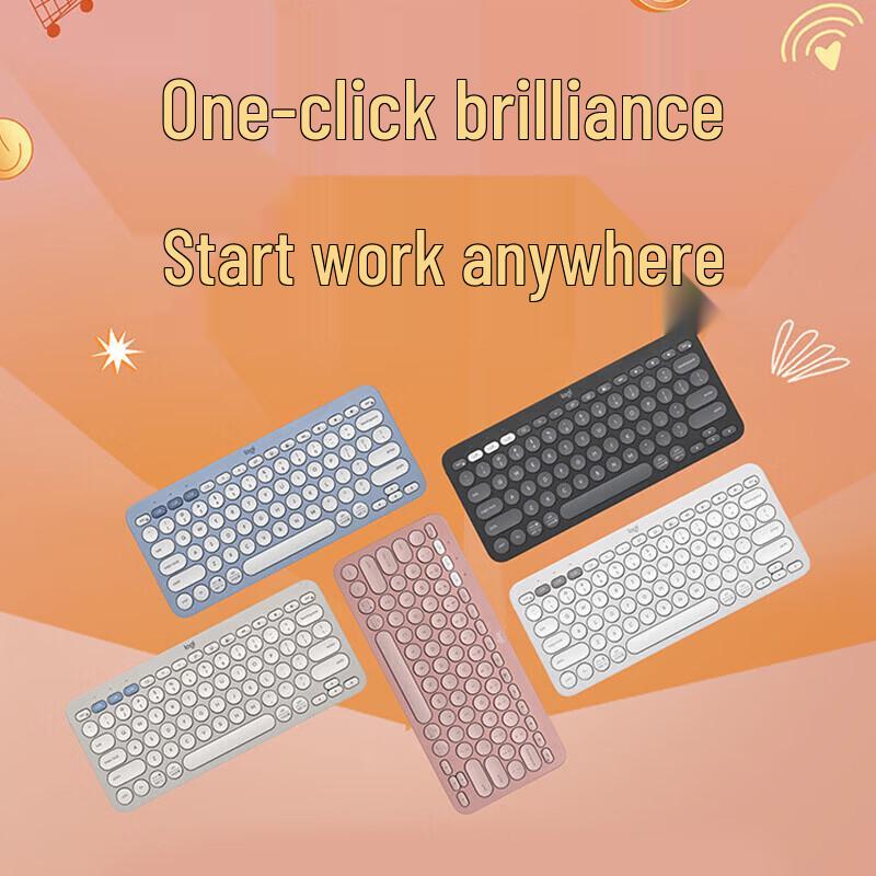 Logitech Pebble 2.0 Wireless Mouse & K390 Keyboard Combo