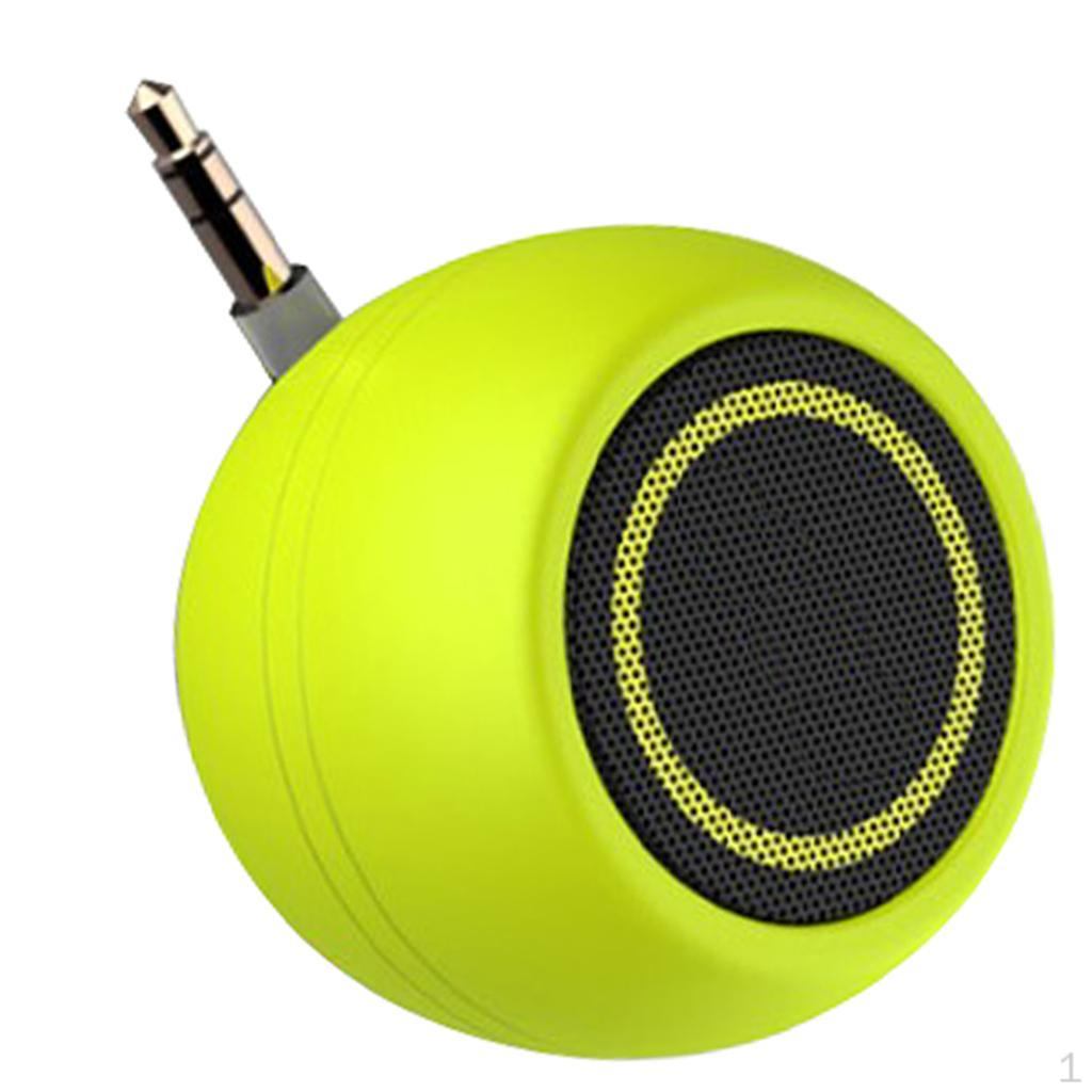 350mAh Mini Speaker 3.5mm Aux Input , 3W Loud Portable for Cellphone Tablet Laptop, Gift