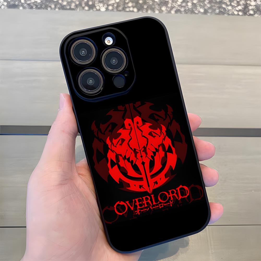 Чехол для телефона с аниме O-Overlords для IPhone 18 Pro Max 17 Pro 16 15 14 Plus 12 13 11 Ударопрочный Мягкий Чехол