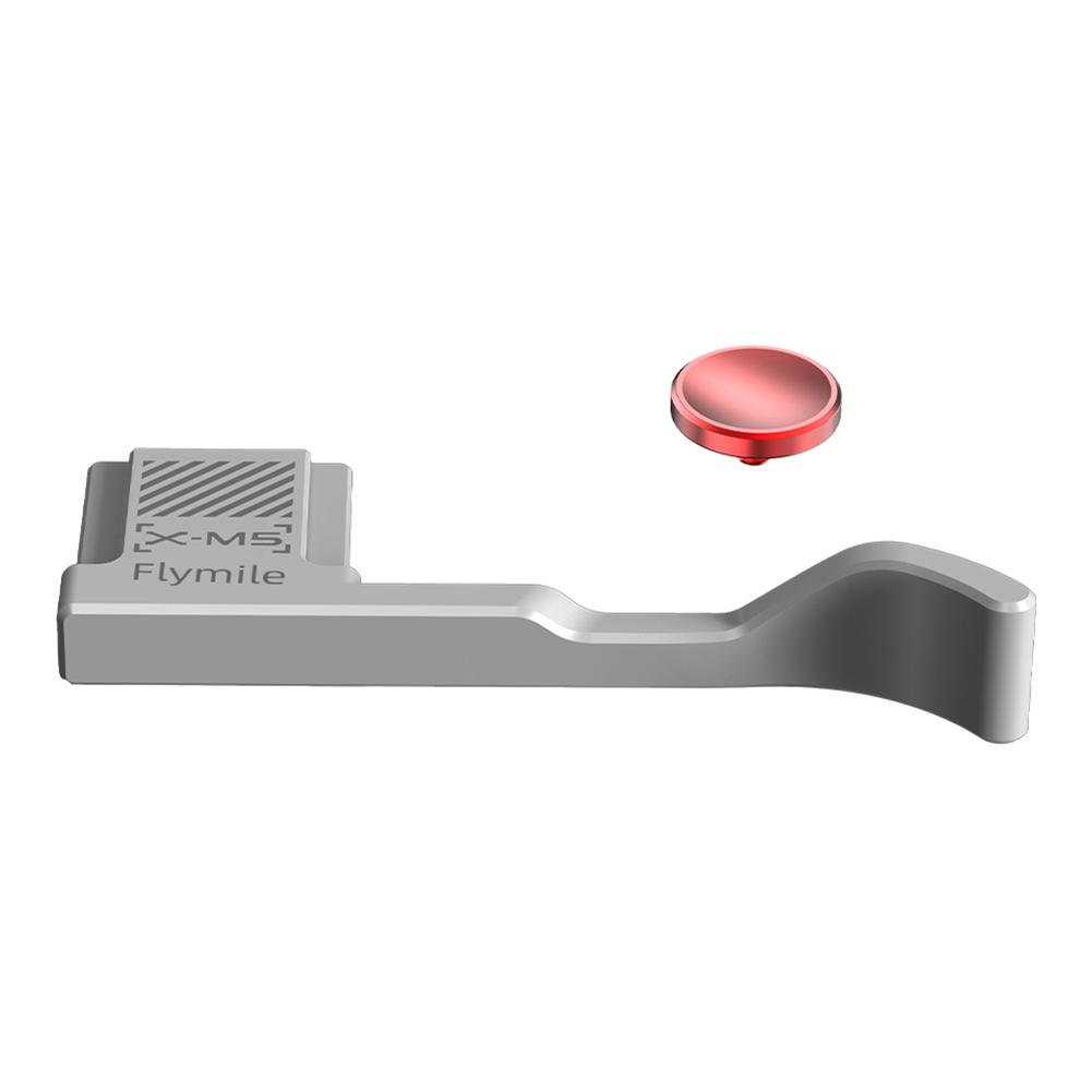 Крышка горячего башмака со встроенной кнопкой спуска затвора, силиконовыми подушечками, упором для большого пальца камеры, рукояткой "Большой палец вверх" для Fujifilm XM5 Fuji X-M5