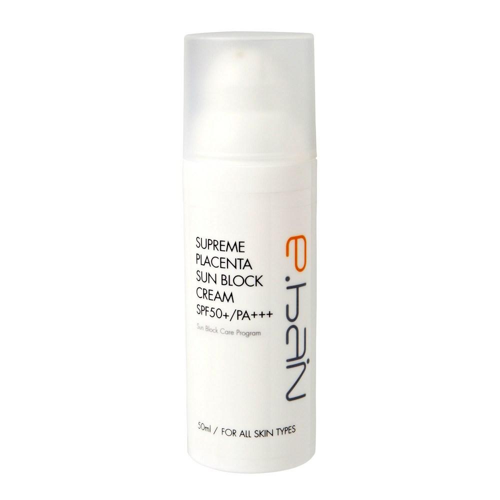 E.bain Supreme Placenta Солнцезащитный крем SPF50+ PA+++