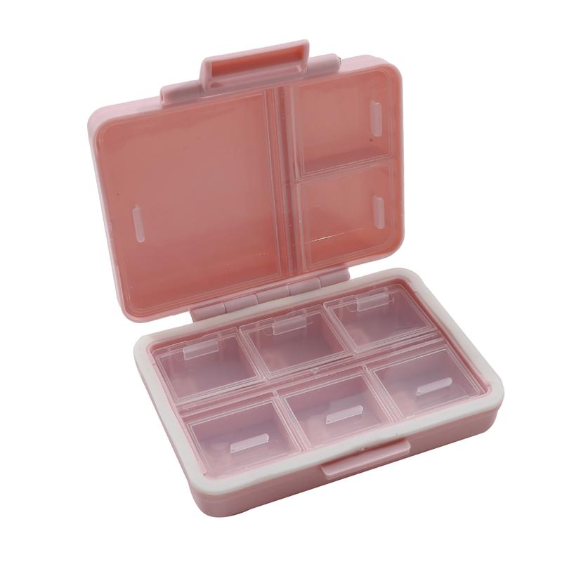 Мини Портативный Держатель для Витаминных Таблеток Органайзер Для Хранения Контейнер Для Таблеток Дорожные Разделители