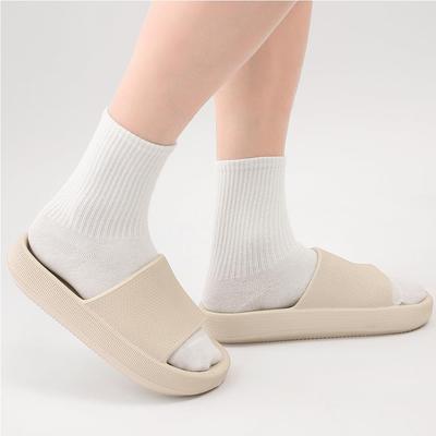 Мода Comwarm модные толстые тапочки для женщин домашние мягкие сандалии на платформе для душа тапочки для ванной пары пляжная обувь