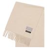 Baby Cashmere Scarf X Cashmere Plain Thick Present Christmas [Buyer] 100% [180cm 30cm] Men's Women's (Beige) BB30L-D18213H