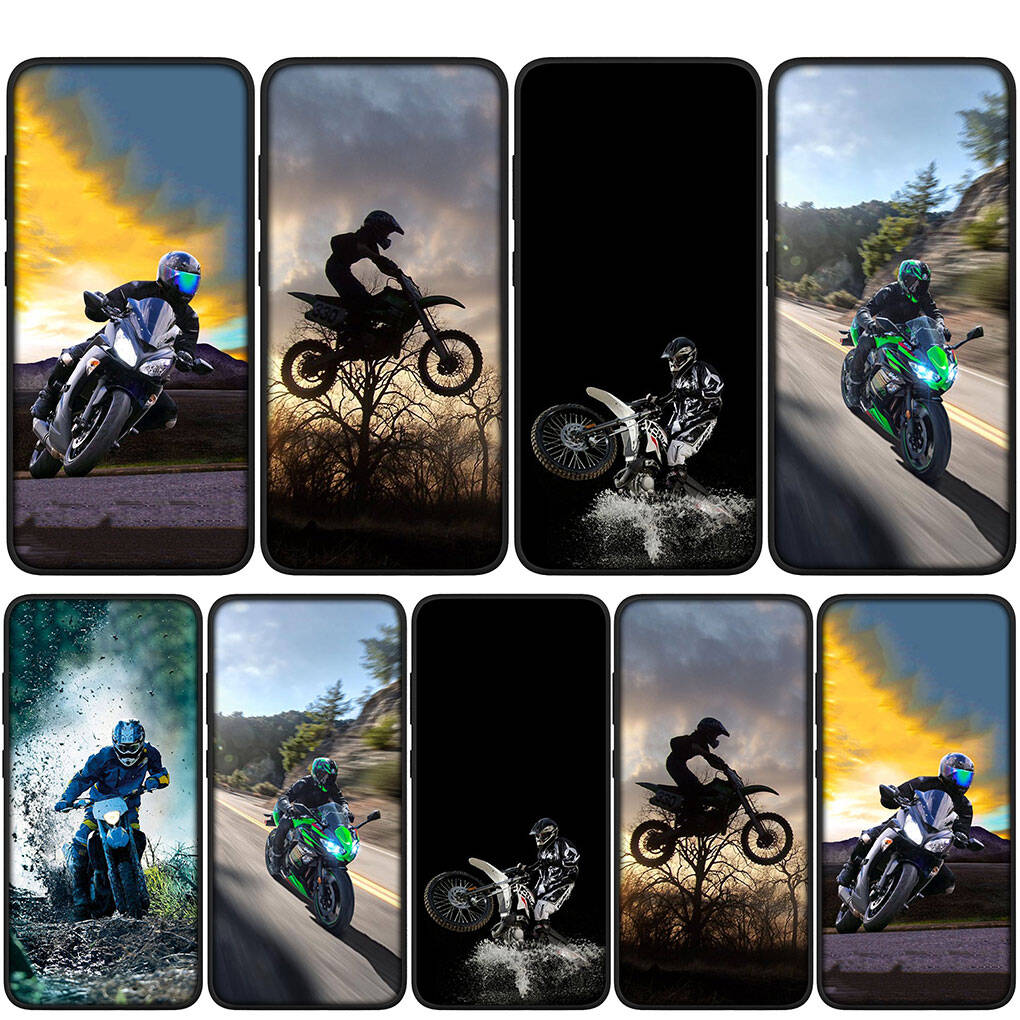 Для Motorola Moto Edge 70 60 50 G54 G86 Samsung Galaxy S25 iPhone 17 16 15 Xiaomi Redmi Note 14 Pro Max Чехол для телефона Moto Спортивный Мобильный Cross Motorcycle