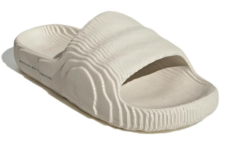 Шлепанцы Adilette 22 Adidas Originals 'Алюминий' GX6950
