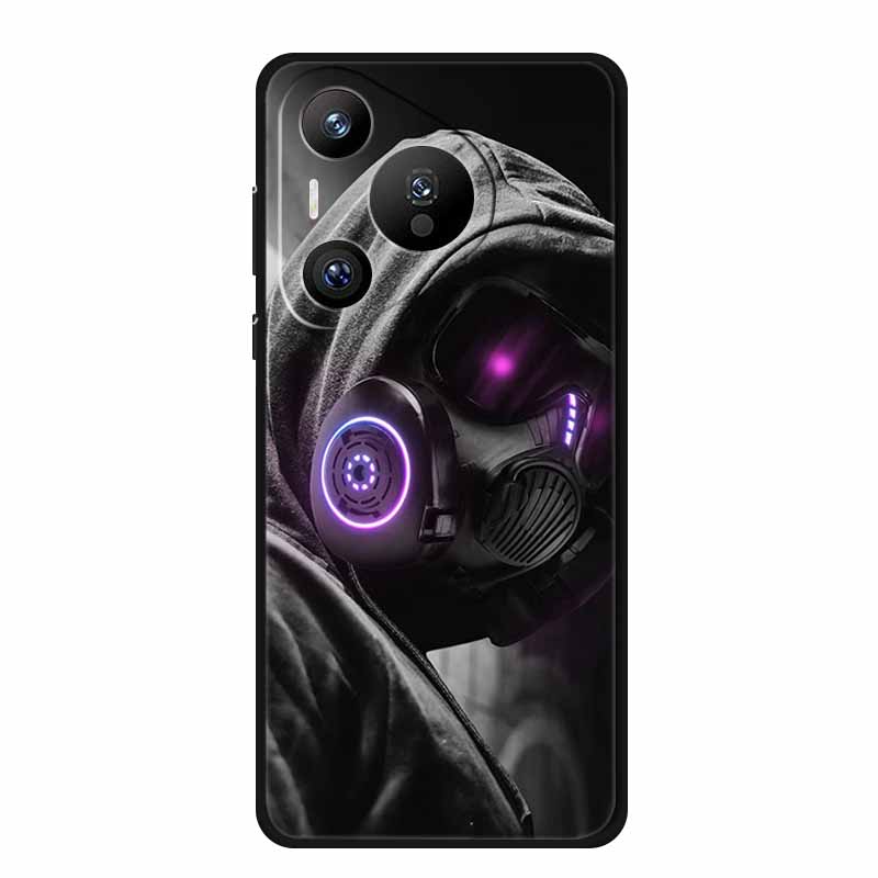 Чехол для Honor 400 Pro Honor400 Pro Coque Ударопрочный Черный Силикон ТПУ Мягкая Задняя Крышка Для Honor 400 Pro Чехлы для Телефона 400Pro Сумка