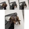 Fashionable Small Batch Diamond Check Handbag 2023 New Winter Shoulder Crossbody Bag
