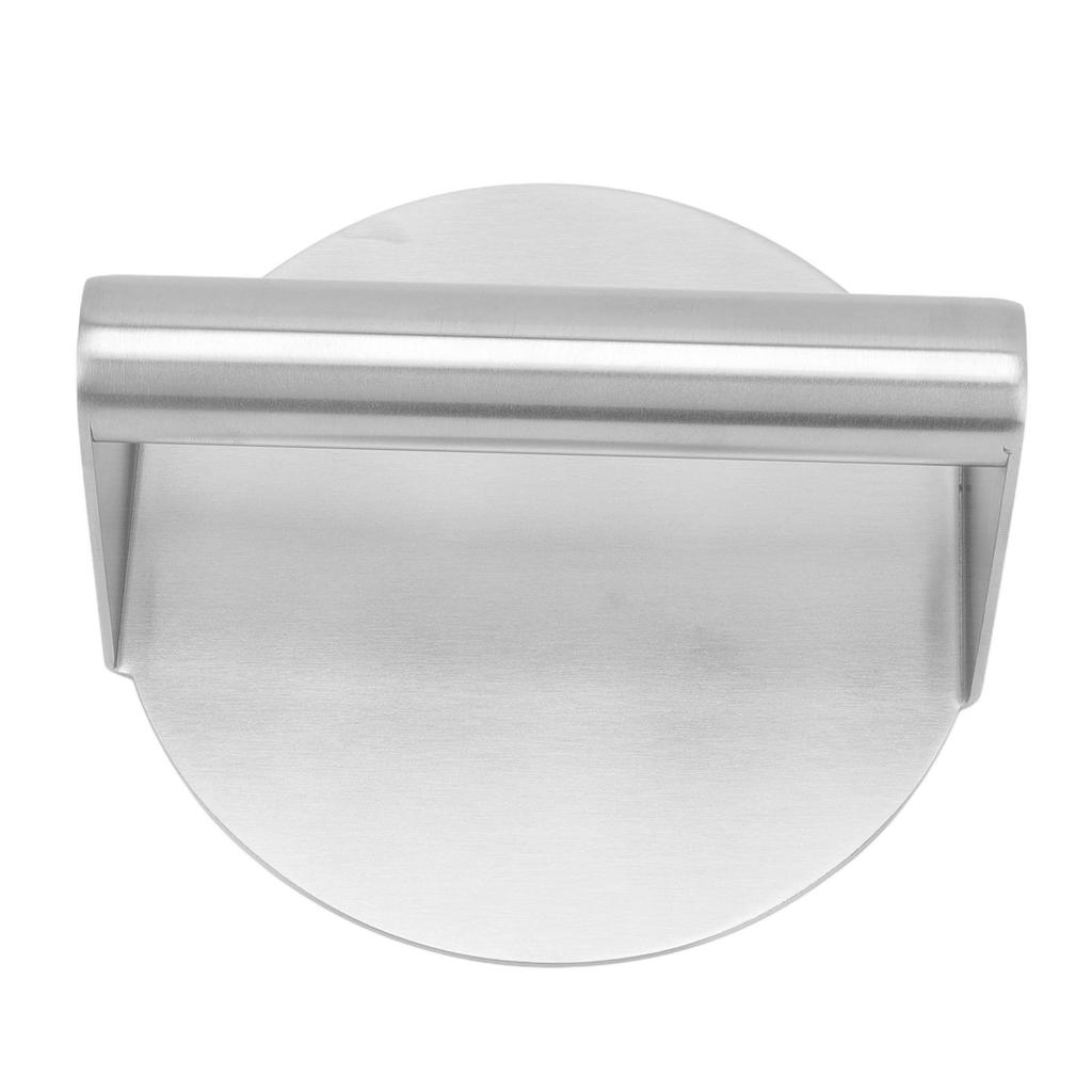 Пресс для мяса ручной, без прилипания, удобная ручка, круглый пресс для бургеров из нержавеющей стали 304 для бекона