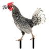 Decorative Yard Stake Realistic Acrylic Animal Stake, 2D Flat Chicken Goose Bird Garden Decoration Bunny Sign for Pathway, Patio, Lawn Outdoor