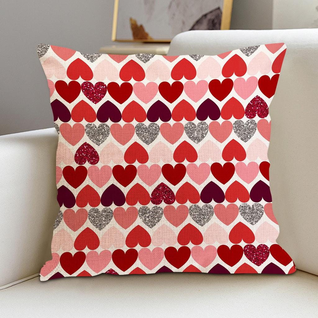 Любовь Наволочка Льняная Подушка Подушка Диванная Подушка Гостиная Спальня Практичная Наволочка