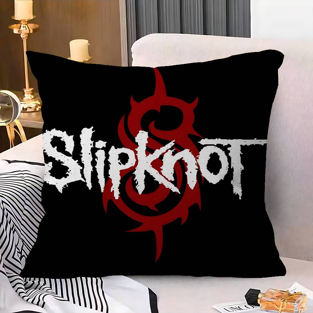 S-Slipknots Heavy Metal Band Pillow Gifts Home Office Furnishings Bedroom Sofa Car Cushion Cover Case 45X45Cm