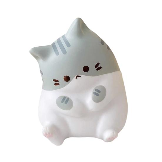 Игрушка-кот для снятия стресса, мультяшный, мягкая, эластичная, толстый котенок, сжимаемая игрушка, для расслабления, снижения тревожности, животное, сенсорная игрушка, сувениры для вечеринки
