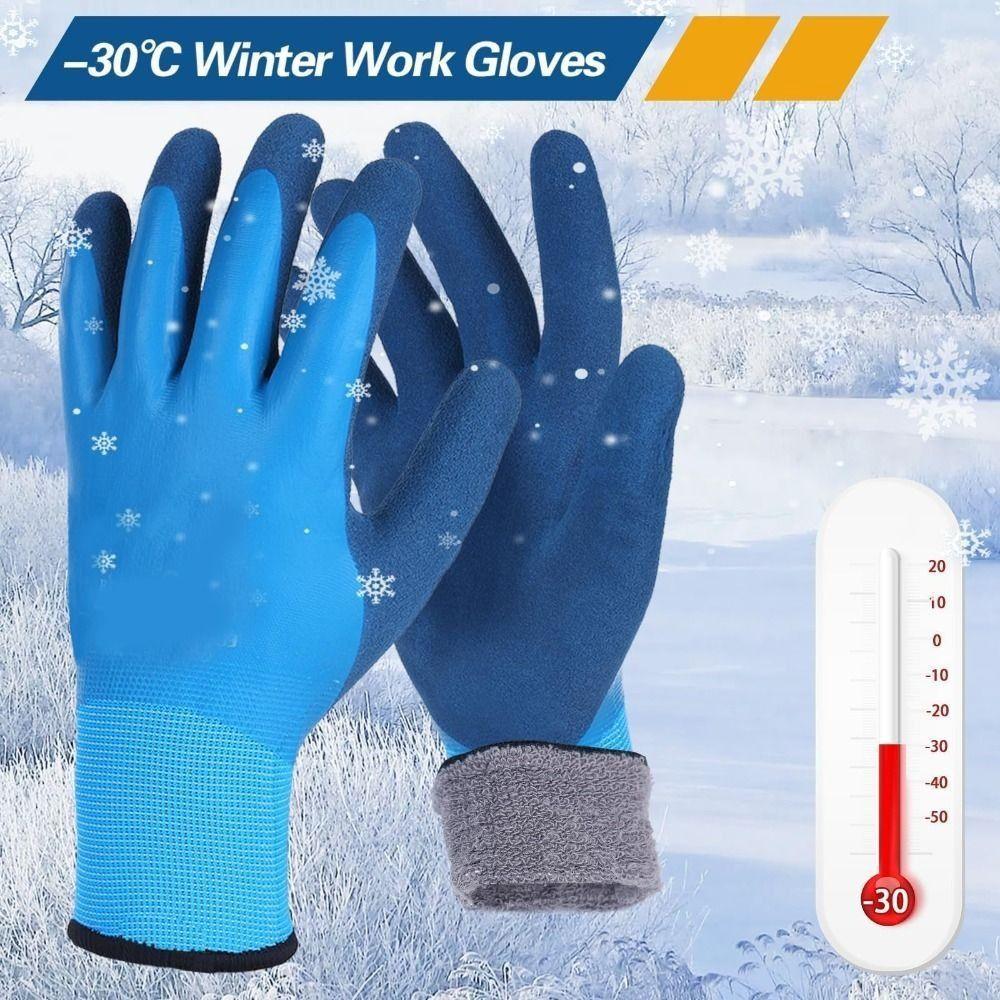 Waterproof Winter Cold Gloves Thermal Insulation Freezer Glove NEW Work Gloves Outdoor