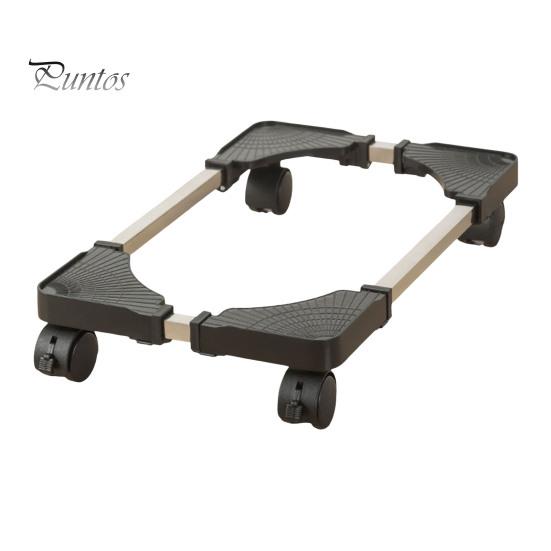 Мобильная подставка для процессора, регулируемая подставка для компьютерной башни с 4 фиксирующими колесами, легко перемещаемая, вентилируемая подставка для хранения ПК