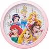 Часы настенные часы персонаж Disney Princess аналоговые розовый жемчуг диаметр FY935P 25.4x4.3см
