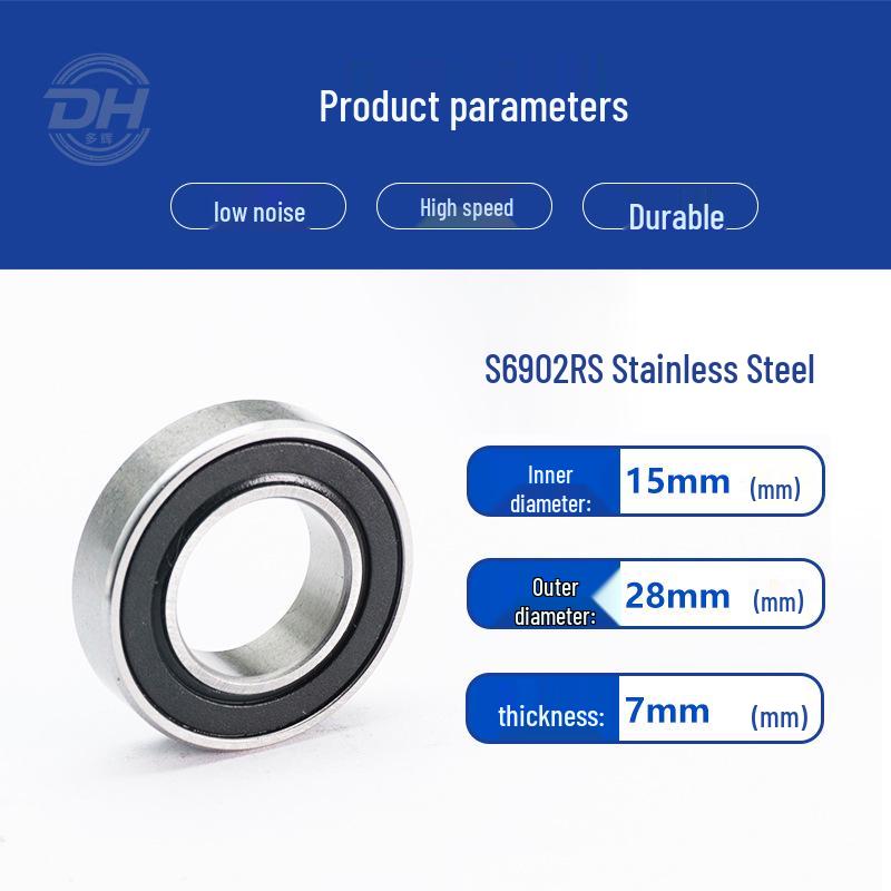 Stainless Steel Miniature Bearings: S6900ZZ, S6901ZZ, S6902ZZ, S694ZZ, S695ZZ, S696ZZ