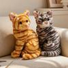 МежграничнаяSimulation Плюшевая игрушка-кошка: Милая кукла-кошка Подушка и компаньон для детей
