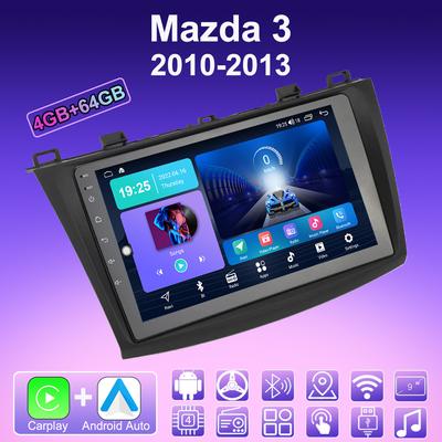2 DIN Android Carplay автомобильное радио для Mazda 3 2010-2013 мультимедийный проигрыватель головное устройство стерео GPS навигация BT WIFI 4+64 ГБ