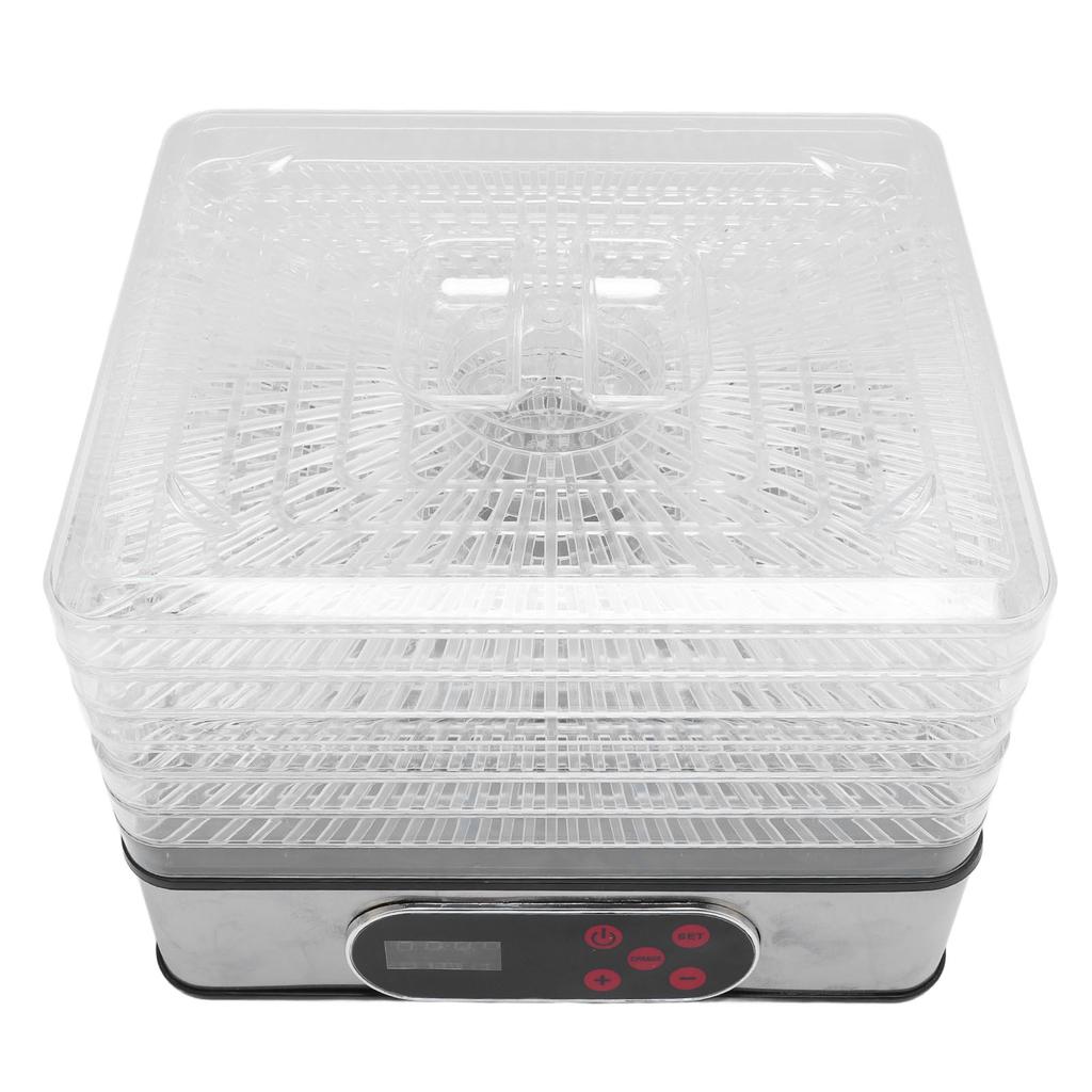 Food Dehydrator with Temperature Control and Timer Electric Drying Machine for Meat Herbs Beef Fruits Vegetables EU