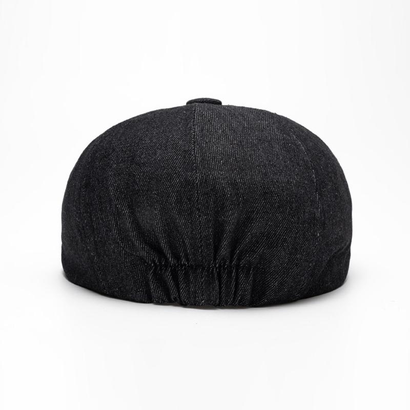 Кепка джинсовая восьмиугольная мужская весна-осень берет кепка кепка художника британская кепка газетчика