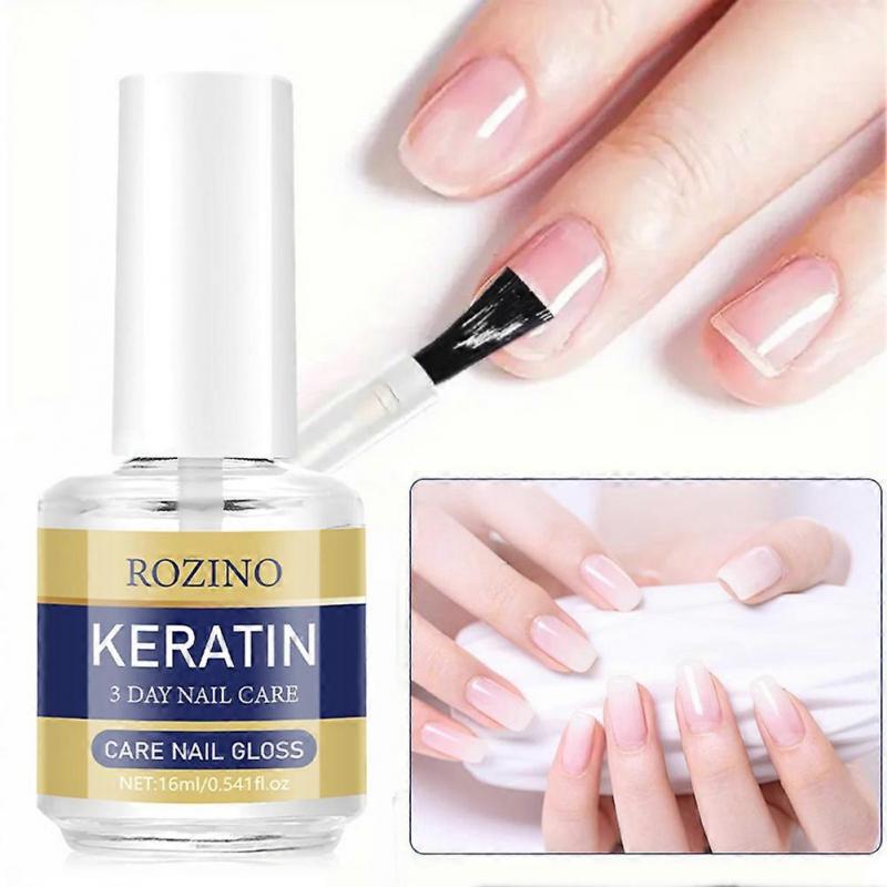 Nail 3 Day Growth Treatments Natural Nail Strengthener Fast Keratins Nail Hardener for Damage Nails
