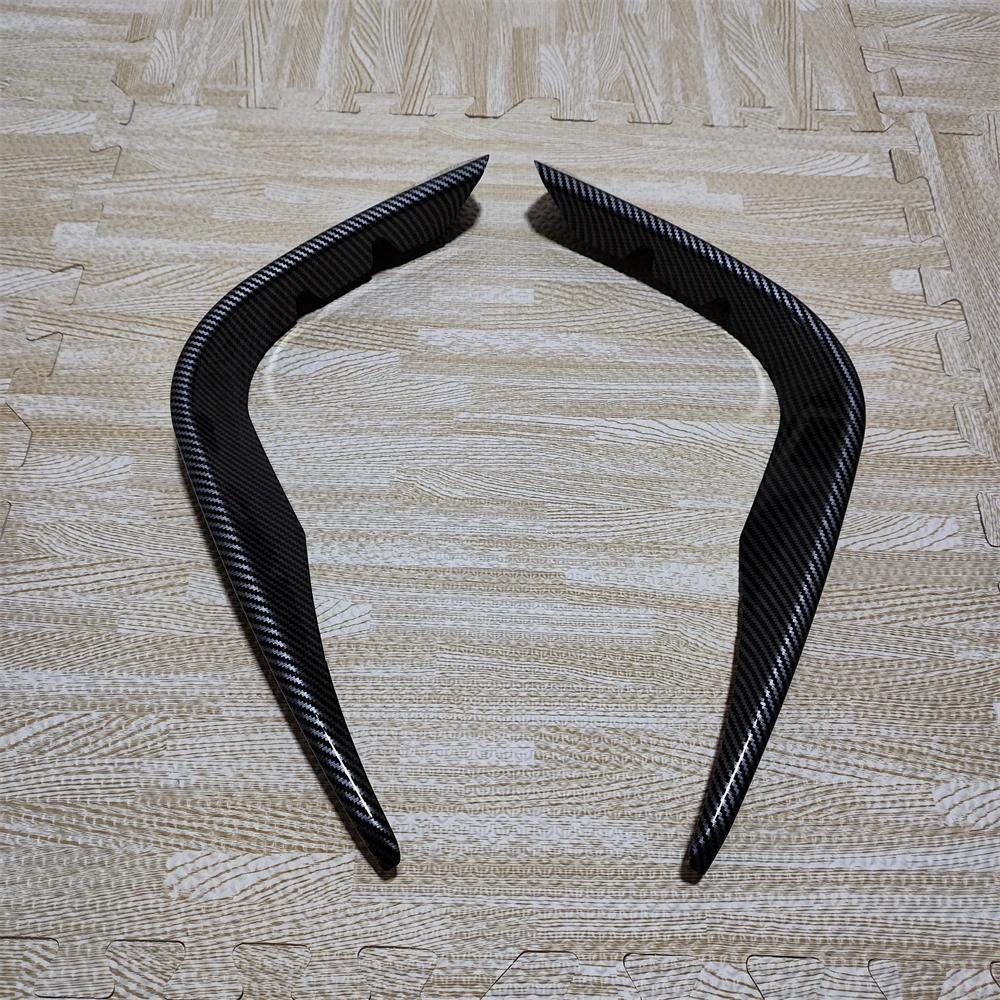 Front Bumper Splitter Spoiler Fog Light Trim Wind Knife For Mercedes Benz GLC Class X253 GLC260 300 GLC43 AMG 2016-2019 Bodykits