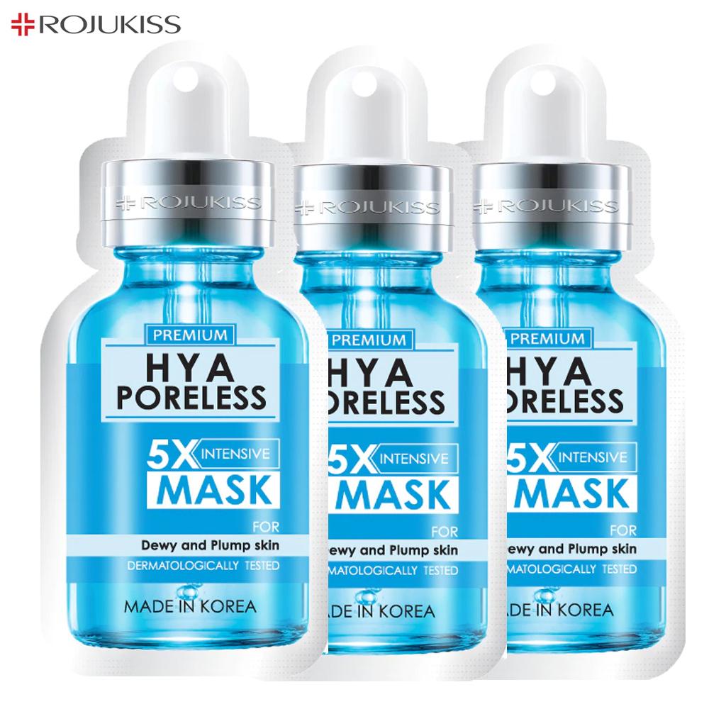 Rojukiss Акне/Укрепляющая/Красная сыворотка/Глута/HYA/Омега/Идеальная/Восстанавливающая/Белая/Цинковая интенсивная маска без пор 5X 25 мл - Thai Skincare