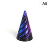 3D Printed Spiral Cone Toy Impossible Pyramid Passthrough Sculpture Pass Through Pyramid Toy Mini Vortex Thread Illusion