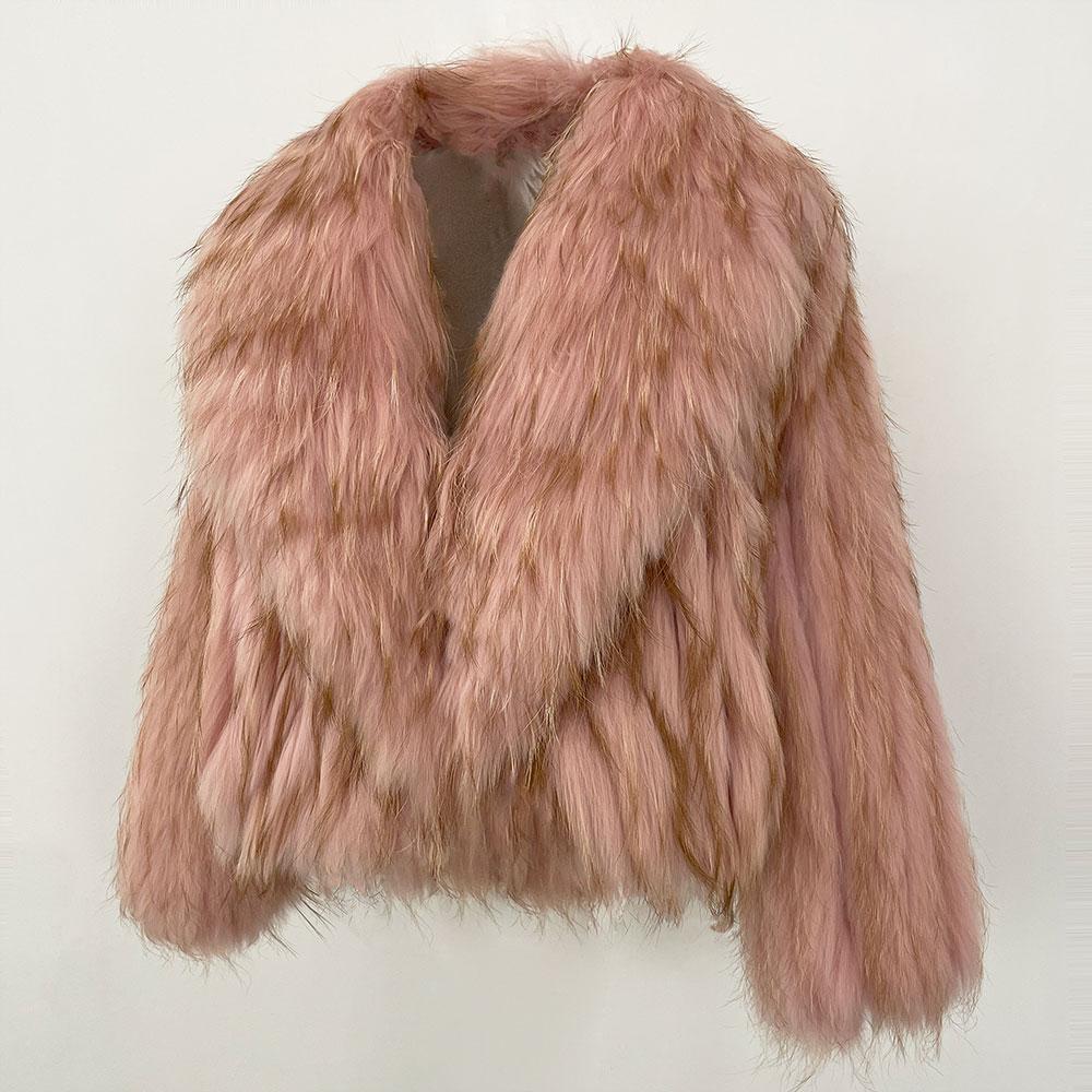 OFTBUY Осень-зима утолщенная теплая куртка с V-образным вырезом из натурального меха лисы, женская короткая куртка в корейском стиле