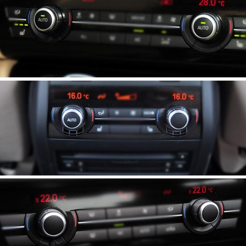 Front Rear Air Conditioning Temperature Adjust Heat Control Switch AC Rotary Knob for BMW 5 6 7 Series F10 F06 F12 F07 F01 F02