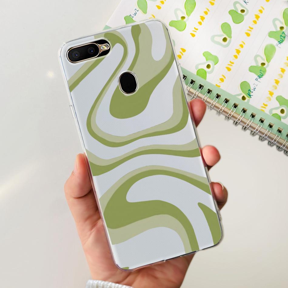 For OPPO A5S Case Cute Pattern Soft Silicone TPU Cover Cases For Oppo A5Ss AX5s A 5S CPH1909 CPH1920 CPH1912 Phone Shell Bumper