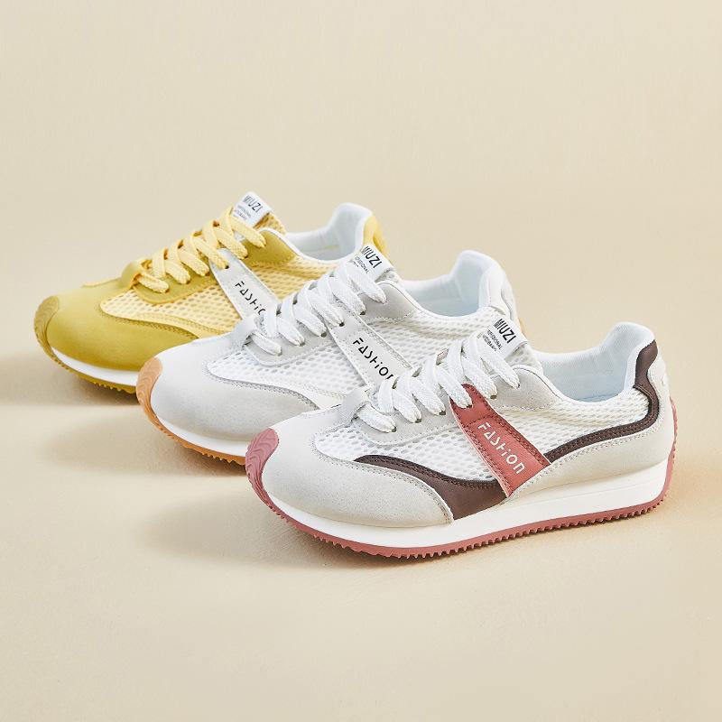 Новые туфли Forrest Gump для женщин, летняя студенческая спортивная и повседневная обувь, сетчатая, дышащая и увеличивающая рост