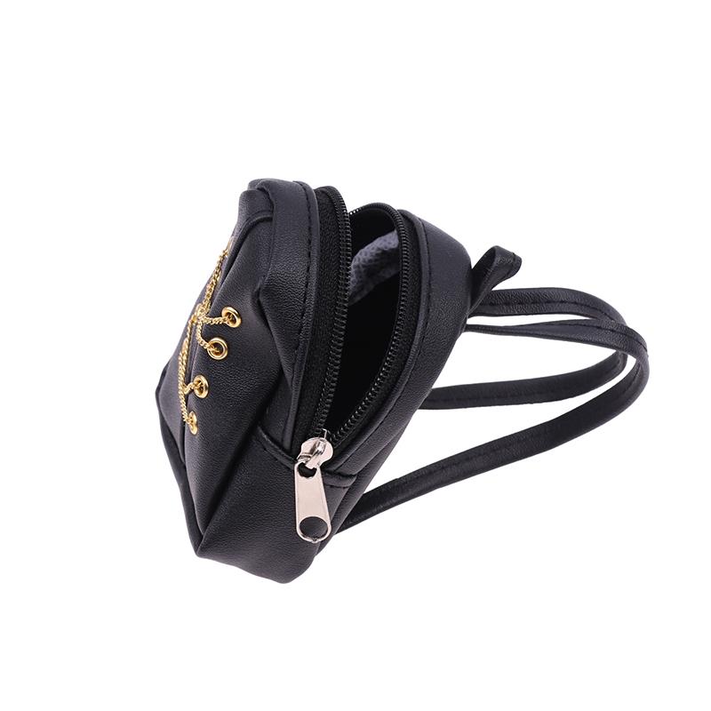 1:6 Dollhouse Miniature Backpack Chain Bag For 30Cm Doll Decor Play House Toy