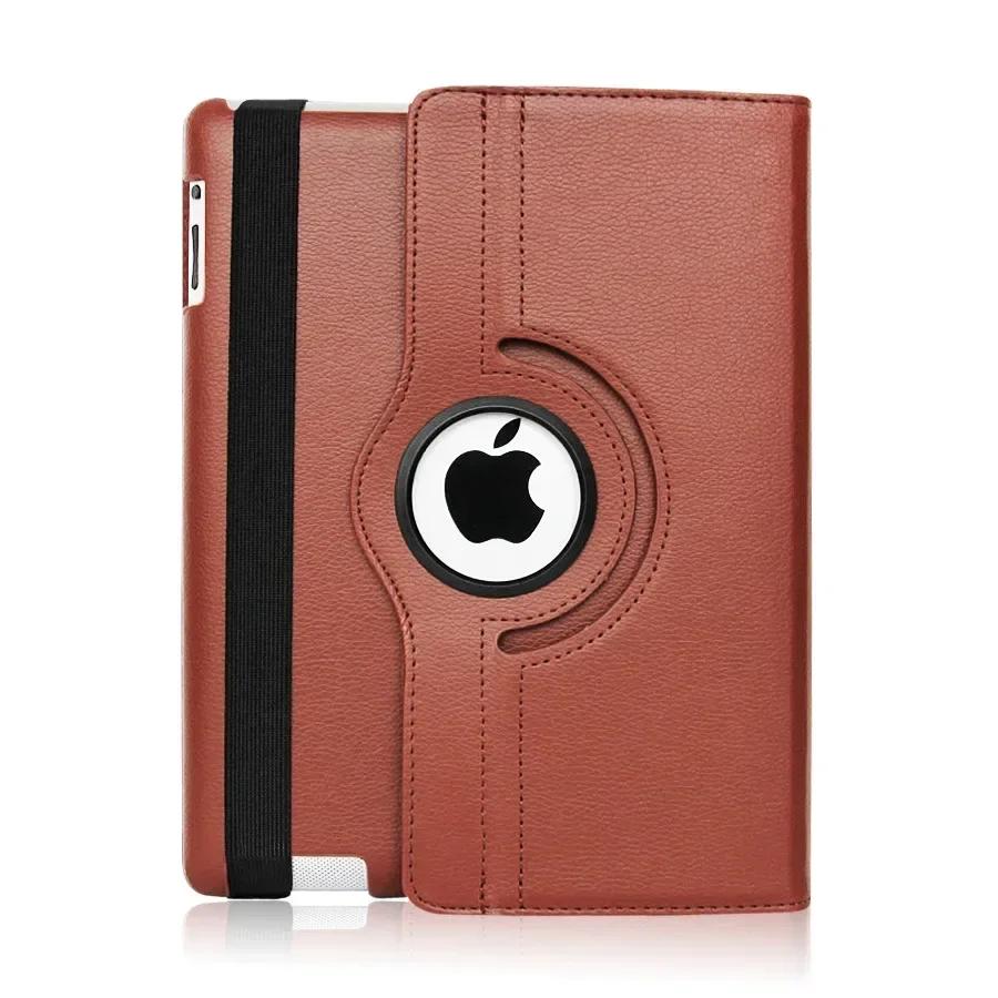 For iPad Air 13 11-inch M2 Pro 13 11-inch M4 2026 Mini 7 6 Smart Leather Case with 360° Rotation and Sleep Wake Function Shell