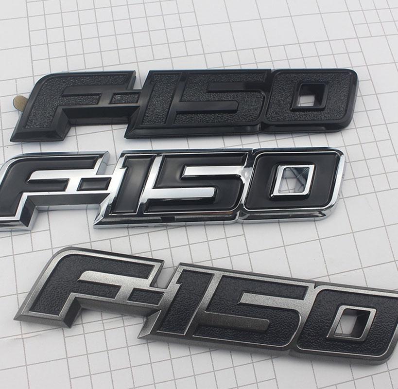 Weatherproof Red Black 3d Raised Plastic Emblem Badge Letter For 09-14 Ford F150 Tailgate