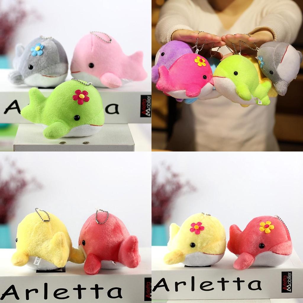 Милая плюшевая игрушка дельфин, подвеска-кит, мини-кукла для корпоративных мероприятий, мягкая набивная игрушка, подарок с логотипом