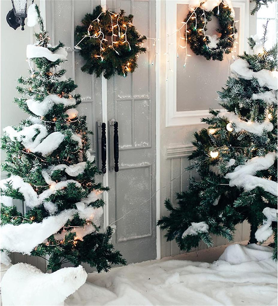 Christmas Snow Blanket Roll , Fake Snow Blanket Large Artificial Snow Roll For Christmas Decoration, Village Displays, Under The Christmas Tree