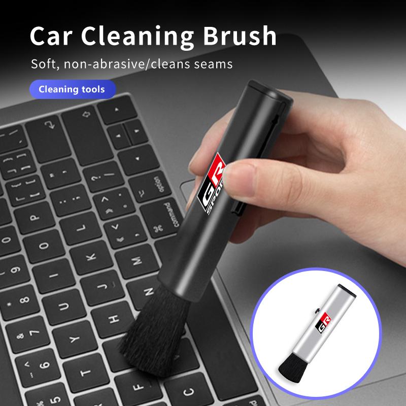 For Toyota Car Retractable Cleaning Brush Air Conditioner Computer Cleaning Brush chr Corolla Camry rav4 Yaris hilux prius