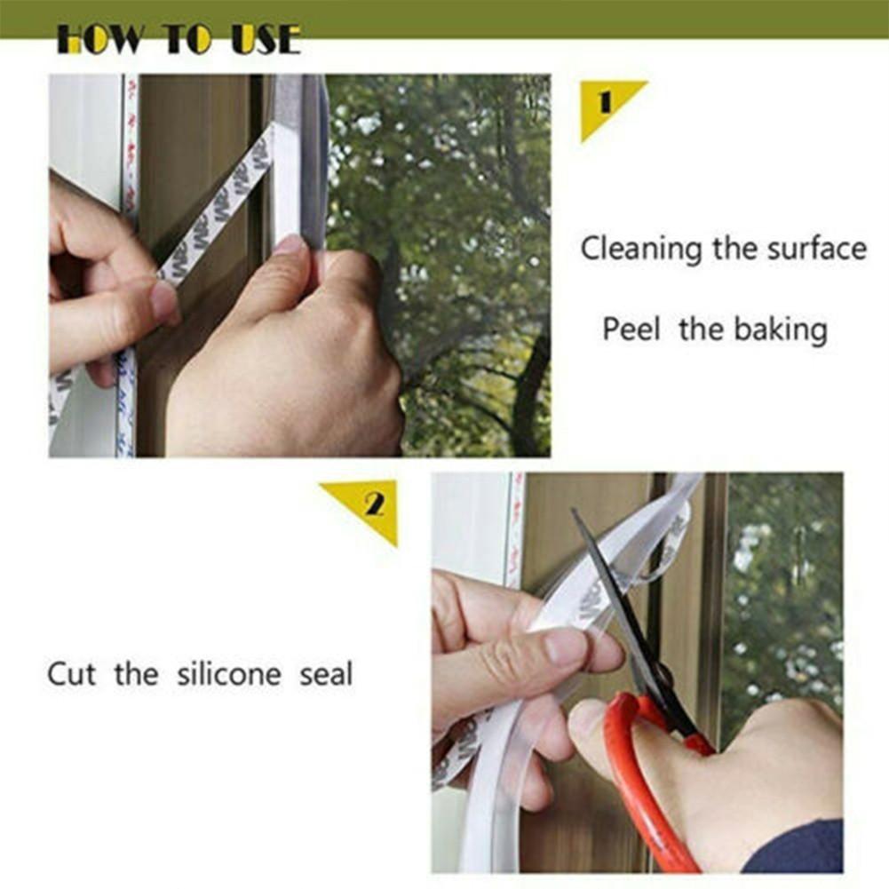 Дверное уплотнение Створка Дверная тяга Исключитель Пыленепроницаемый