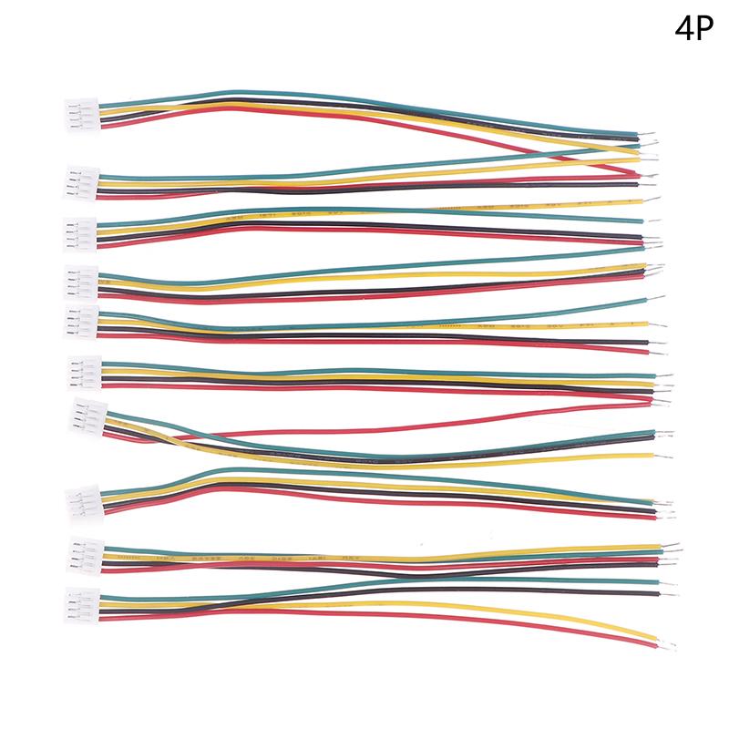10 шт. Gh1.25 4P/5P/6-контактный разъем Jst серии Gh 1.25 с проводом 10 см 1571 28 AWG 1,25 мм с фиксирующим терминалом провод
