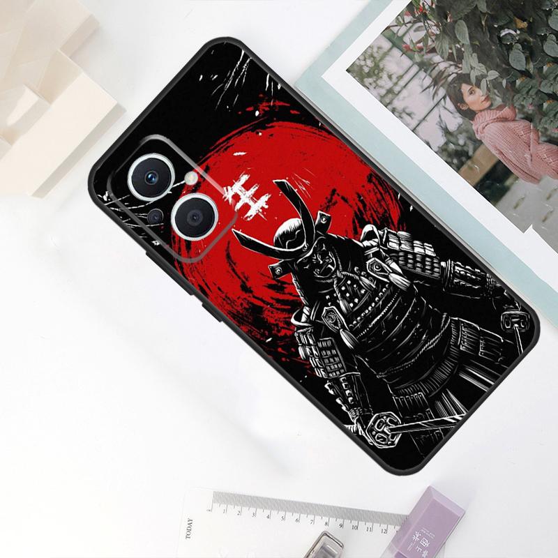Аниме Японский Самурай Чехол Для OPPO Reno 11F 10 Pro 4 5 6 7 8 Lite 4Z 5Z 8T OPPO Find X5 X6 Pro X2 X3 Neo Обложка