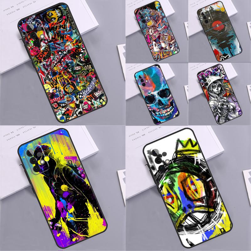Graffiti For Samsung Galaxy A54 A34 A14 A36 A56 A26 A16 A15 A55 A53 A33 A35 A22 A32 A52 A05 A06 Case