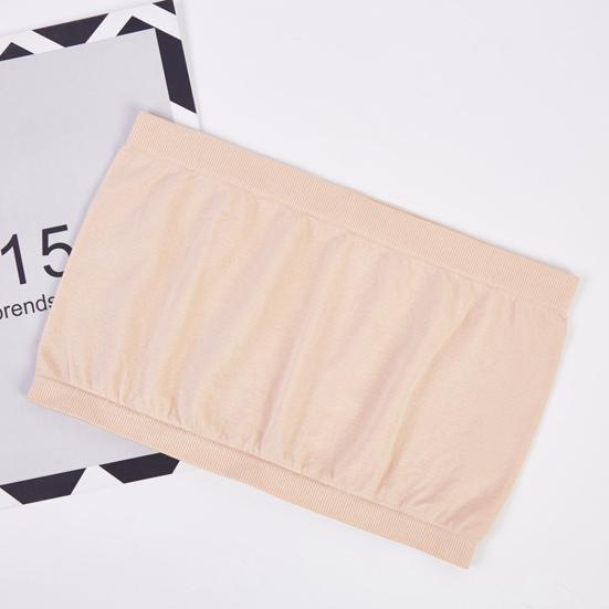 Женский невидимый бюстгальтер без бретелек с мягкой подкладкой, беспроводной противоскользящий пуш-ап, мягкий однотонный эластичный антиэкспозиционный бюстгальтер