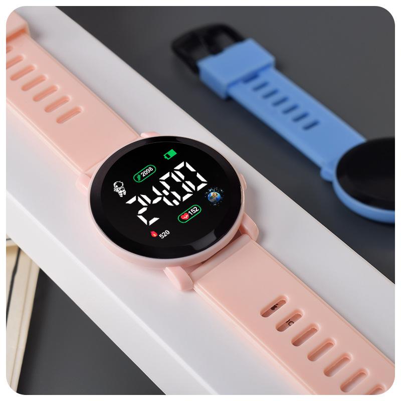 Vogue Calendar NewKids Watches Sports Wristwatch New Luminous Children Electronic Clock LED Digital Watch Fashion