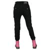 Womens Winter Motorcycle Riding Pants With Silicone Armor Pads Warm Fleece-Lined Protective Gear Biking