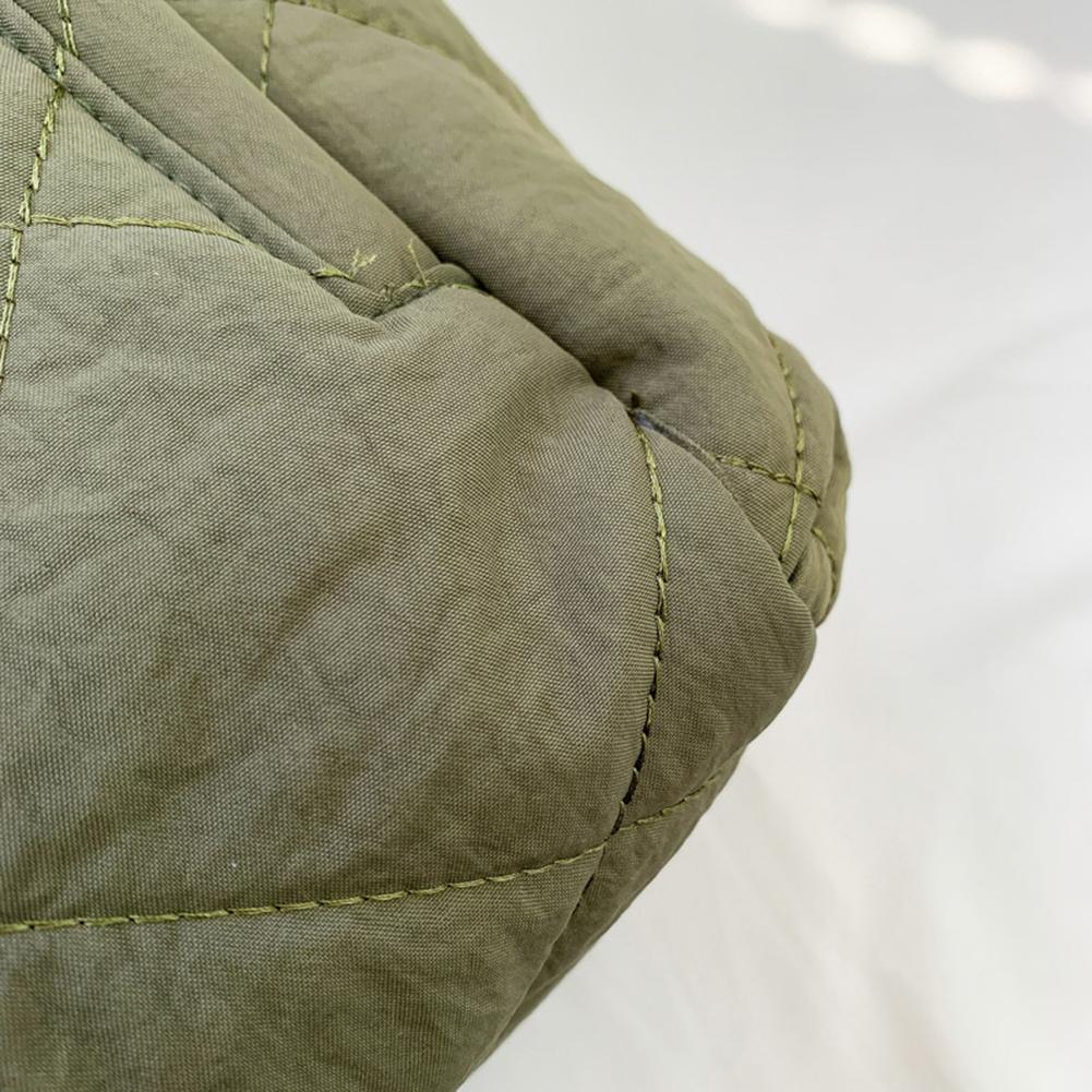 Женская стеганая сумка-тоут, большая вместимость, однотонная сумка через плечо, мягкие стеганые сумки для поездок на работу, регулируемый ремень, сумка на одно плечо