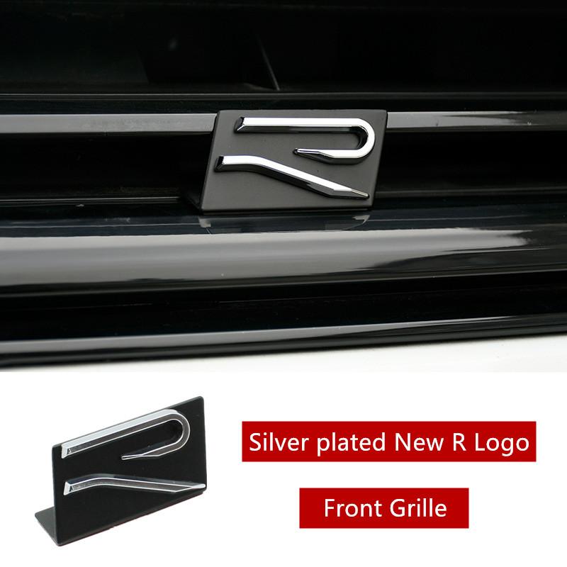 3D Metal Logo Emblem Car Front Grill Badge Rear Trunk Sticker For Polo Passat MK8 Tiguan CC Golf