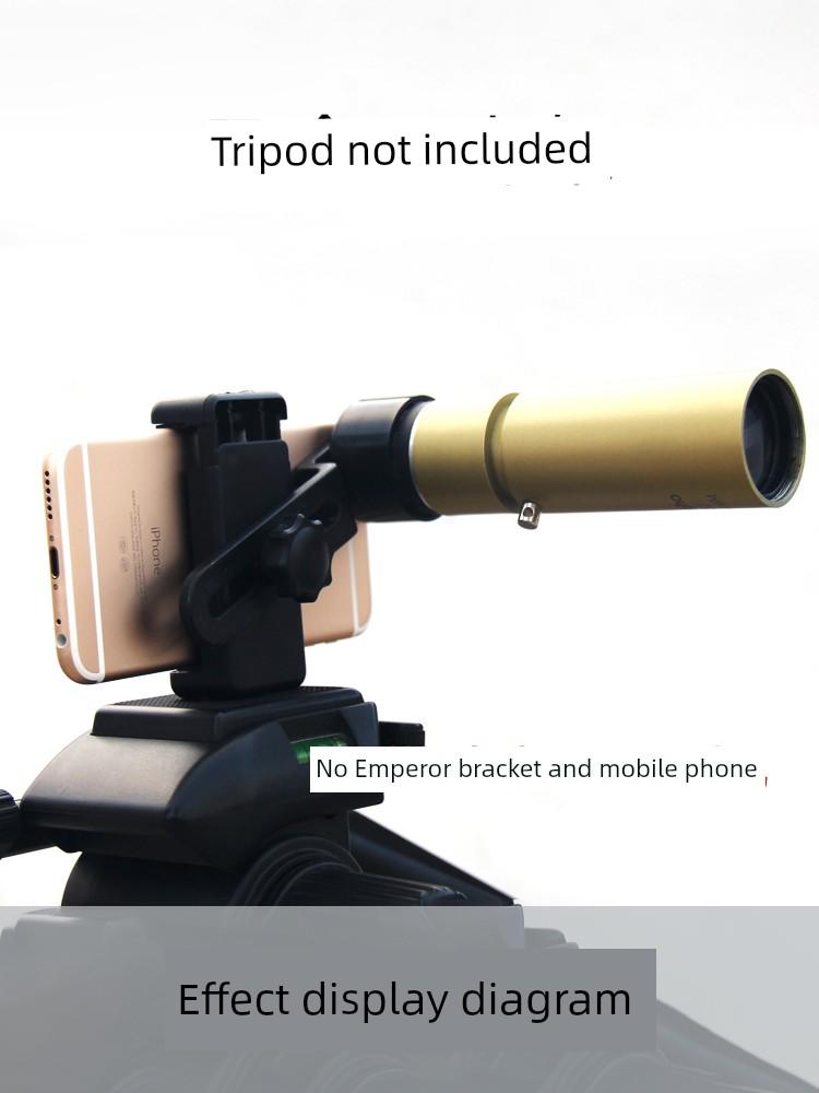 Monocular Telescope Telescopic 10 Times Portable High Magnification Pocket Low Light Night Vision Handheld Mobile Phone Peripheral Telescope