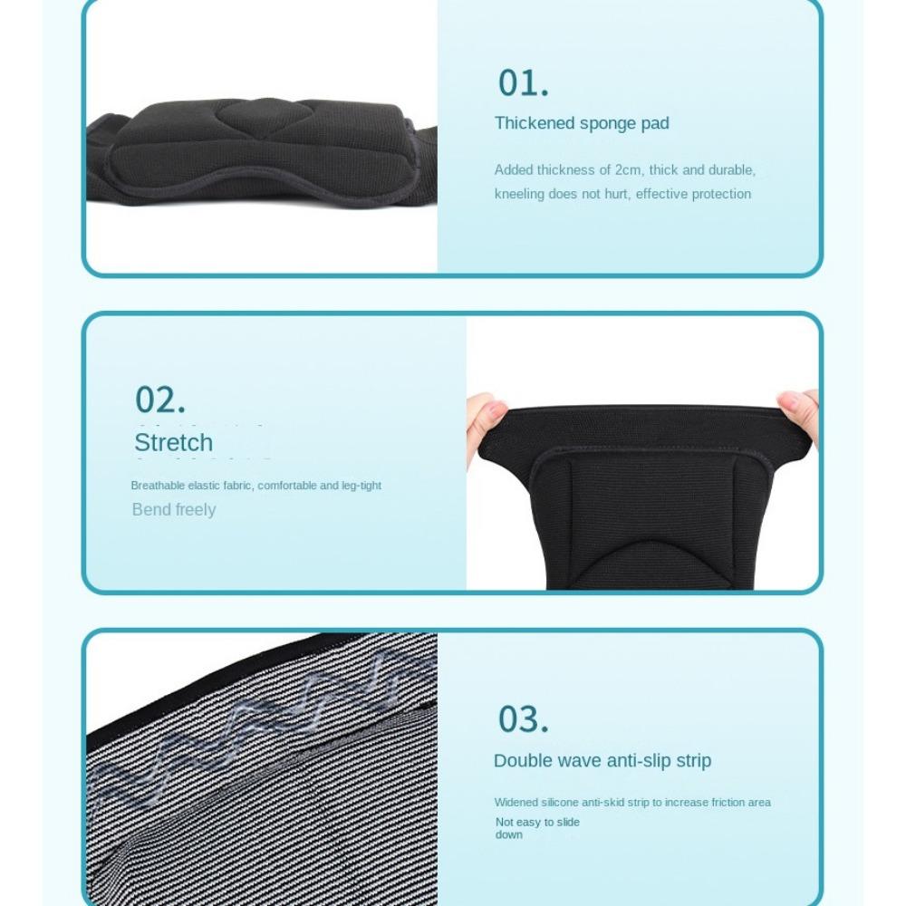 Protector Support for Dancing Thickened Sponge Knee Brace Elastic Knees Protector Sports Knee Pads